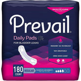 Prevail Bladder Control Moderate Pads – 9.25-Inch, Latex-Free, Discreet Protection